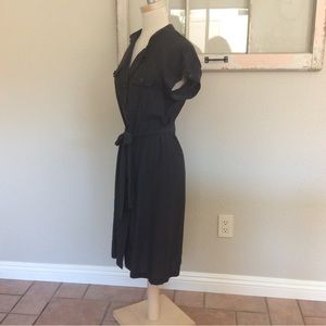 Silk like BUTTON DOWN DRESS